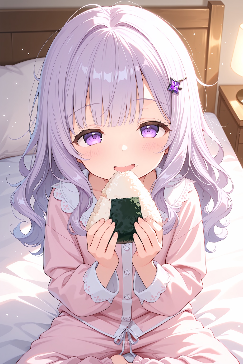 お布団とおにぎり
