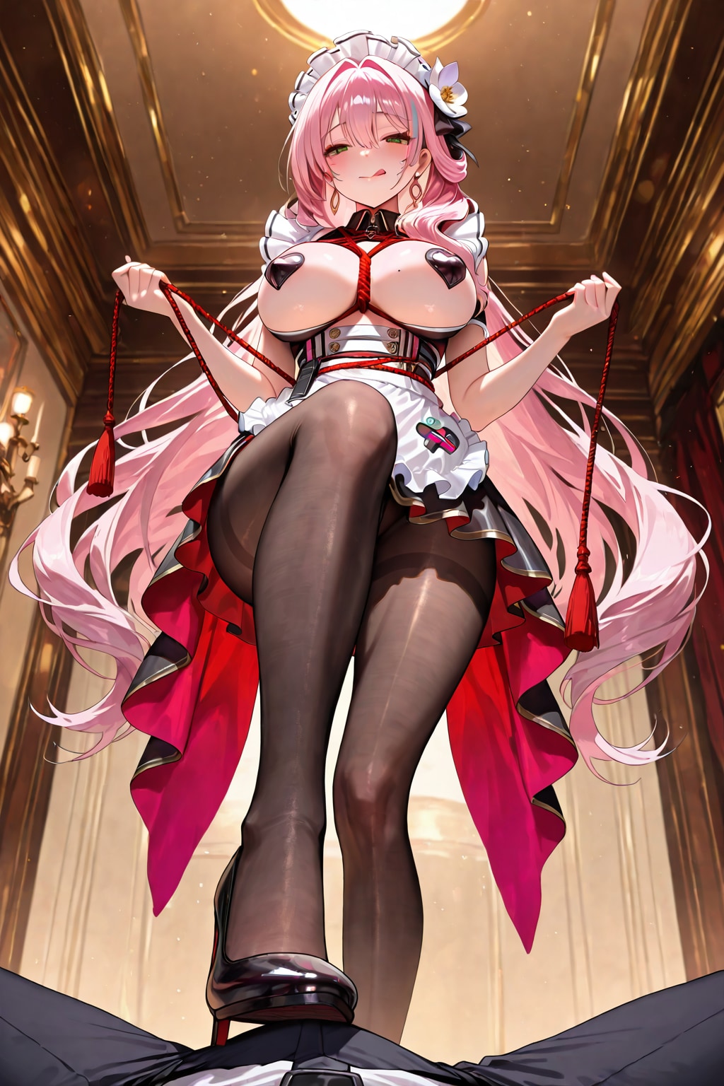 縛り属性のメイドさん