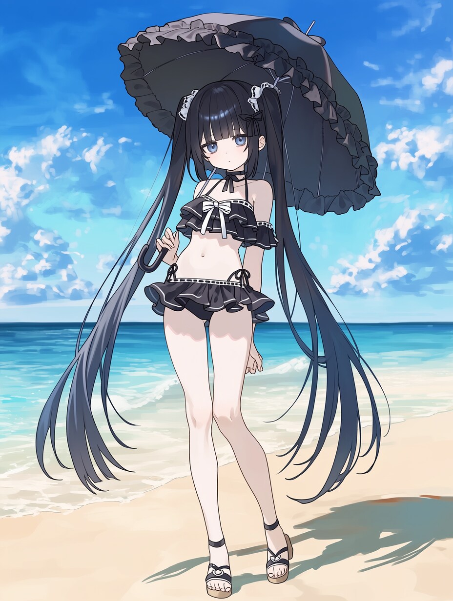 ゴスロリ水着