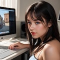 mixi2コミュ 「MacでAI画像生成」用に作ったもの 4枚目