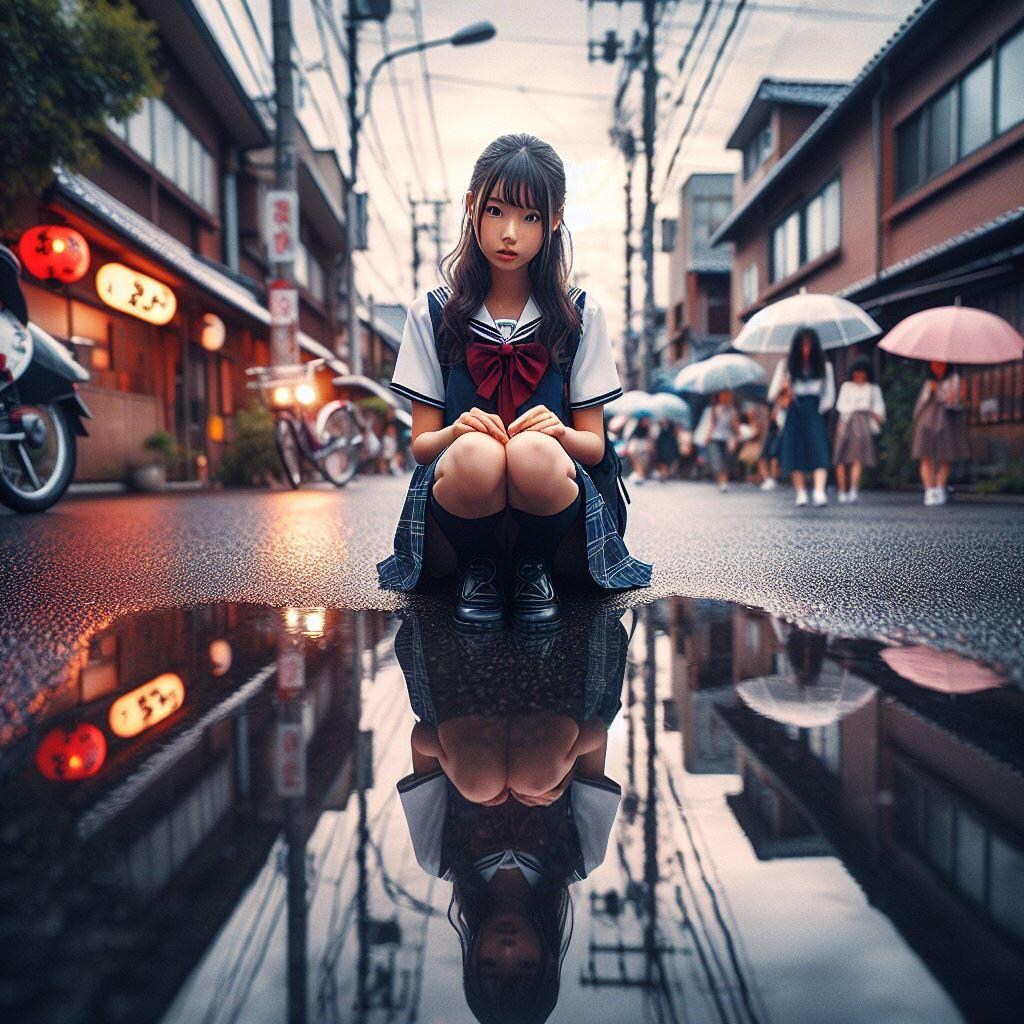 雨上がり