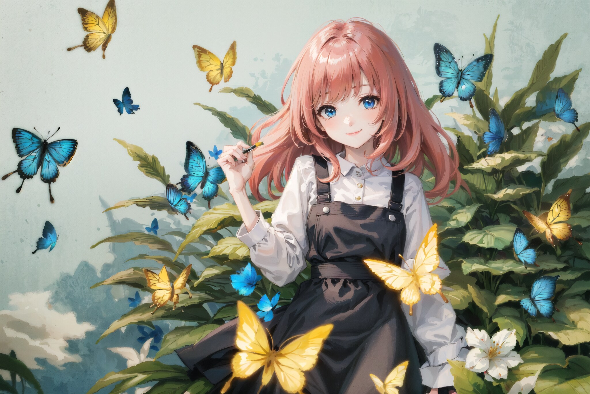花と蝶