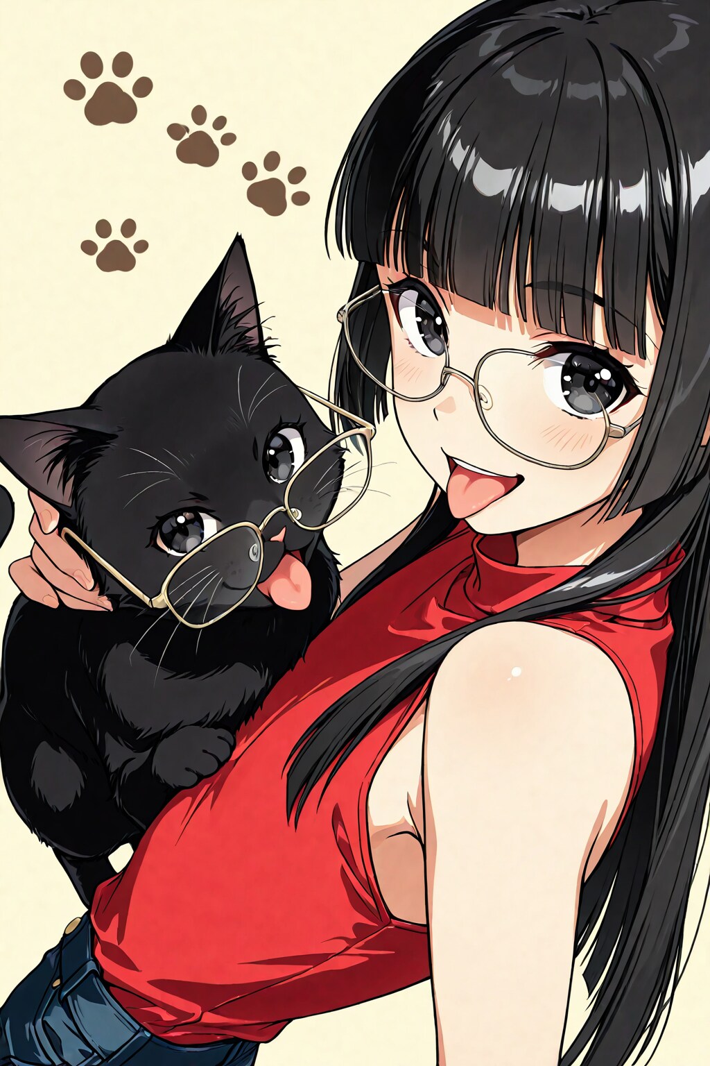 犬浦家の猫　　　　　　　　　　　　　　　　　　　　　　🦉 犬浦るか子 🦉 ３０８ | の人気AIイラスト・グラビア