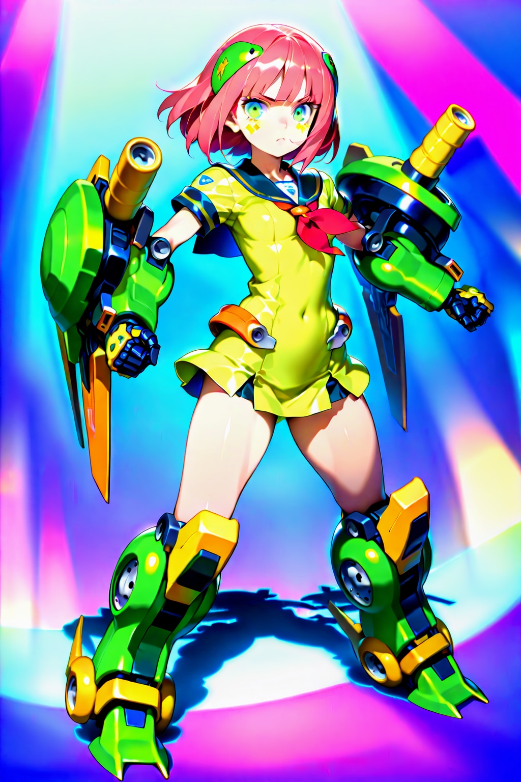 ピンク髪ボブカットお姉やん🩷12(ボツ画)