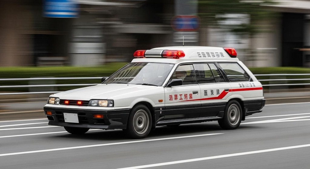 スカイラインエステート救急車