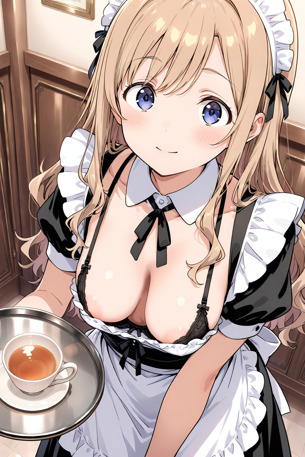 ブラちらメイド