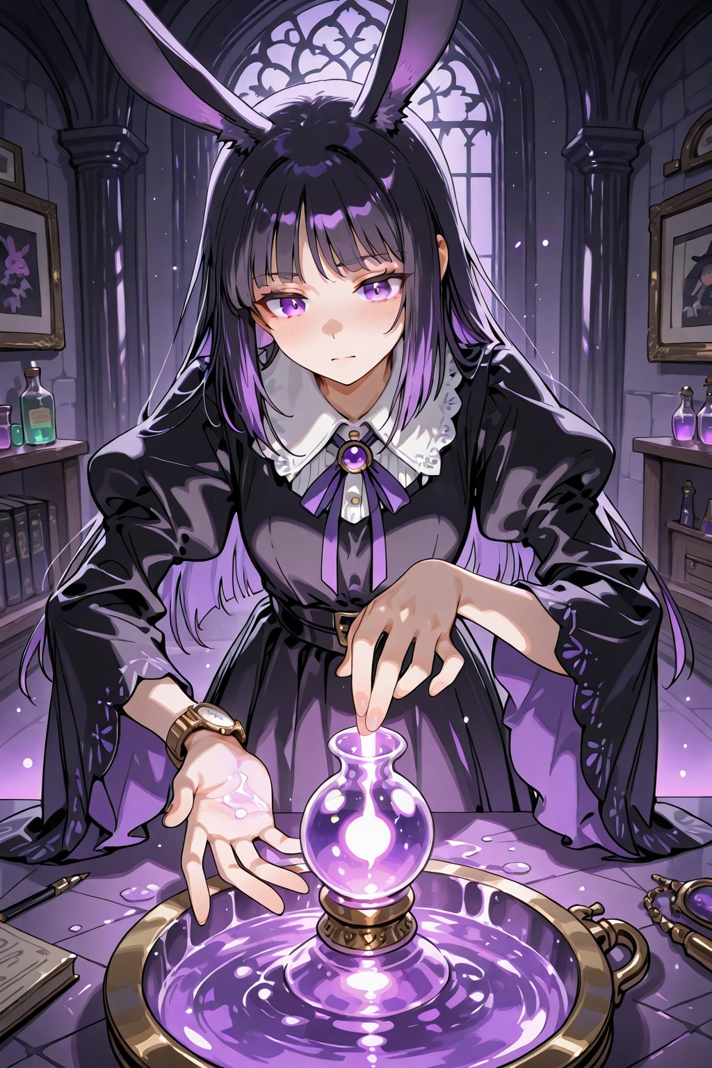 兎耳魔女の実験室