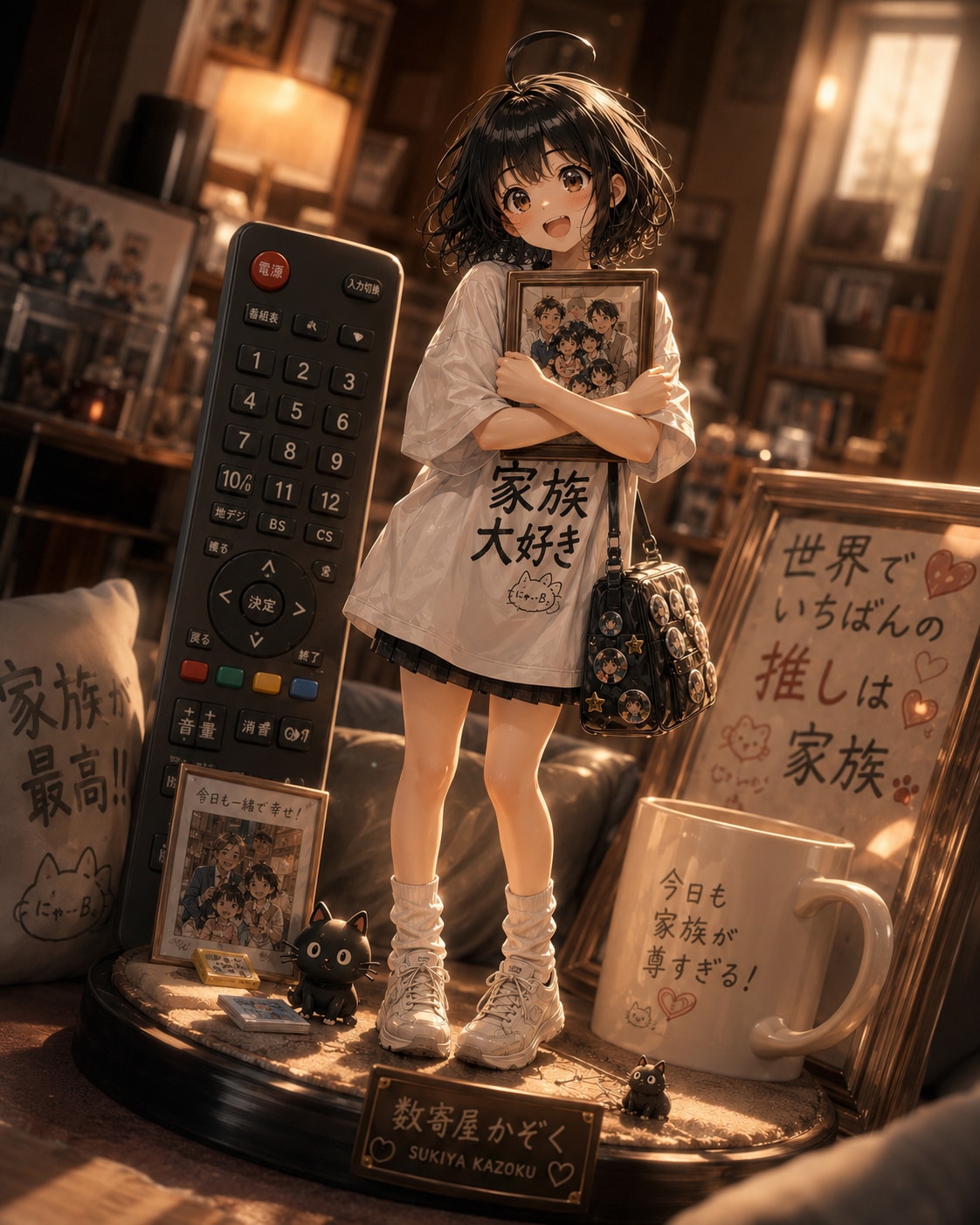 フィギュア化『数寄屋かぞく』