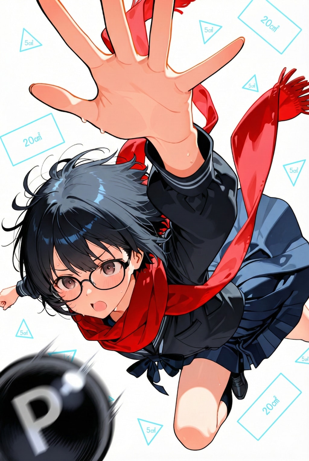 移動する点Ｐを捕獲せよ