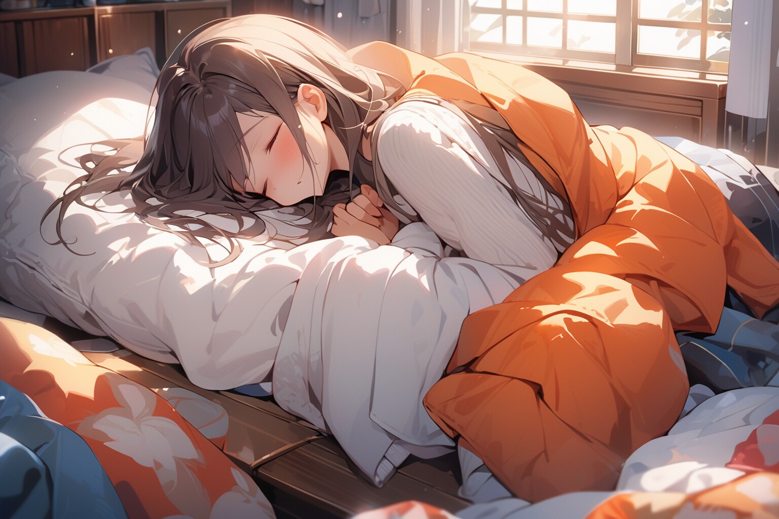 年明け早々にダウン | の人気AIイラスト・グラビア