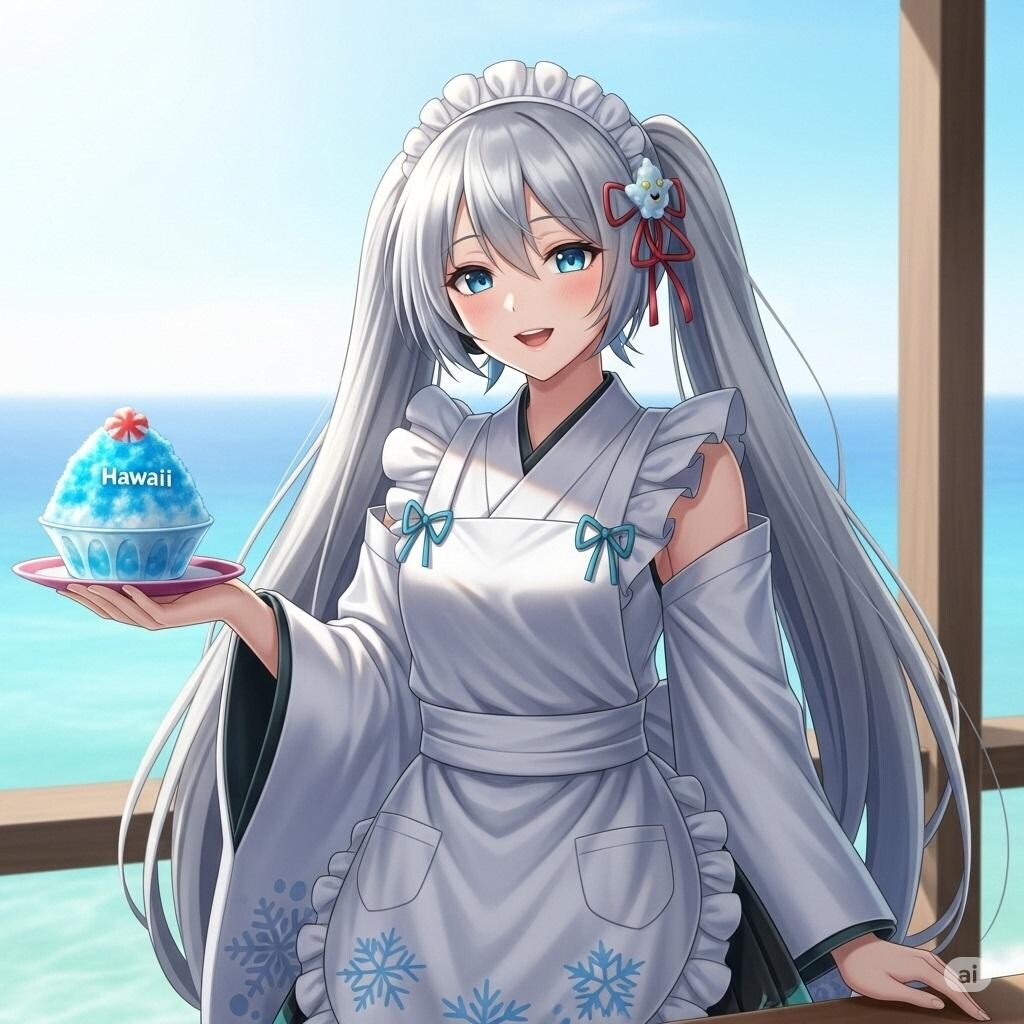 雪女さん、夏のバイト