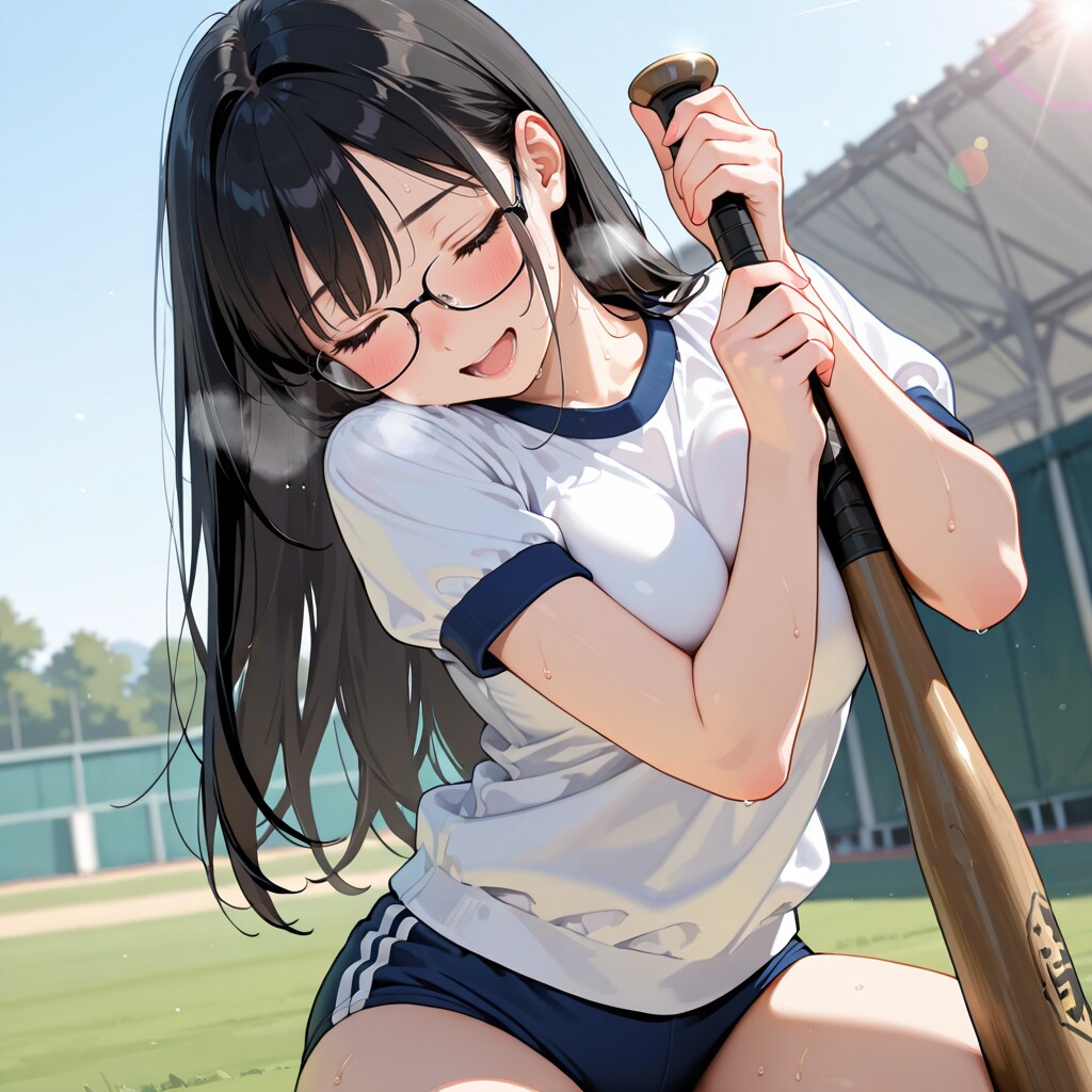 「詩織ちゃん」野球に挑戦！５