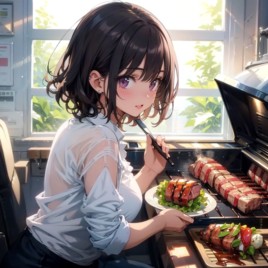 明日は一人焼肉〜？！