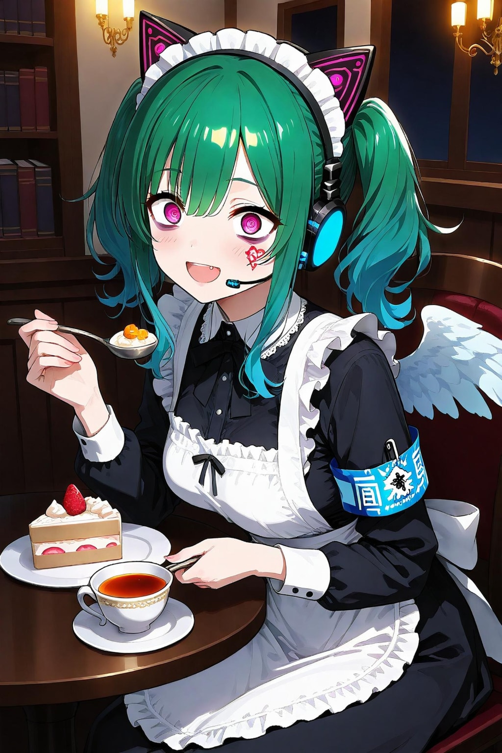 蝶範ハッハ『アルグライフと共に参戦』【ニャンノ世界】