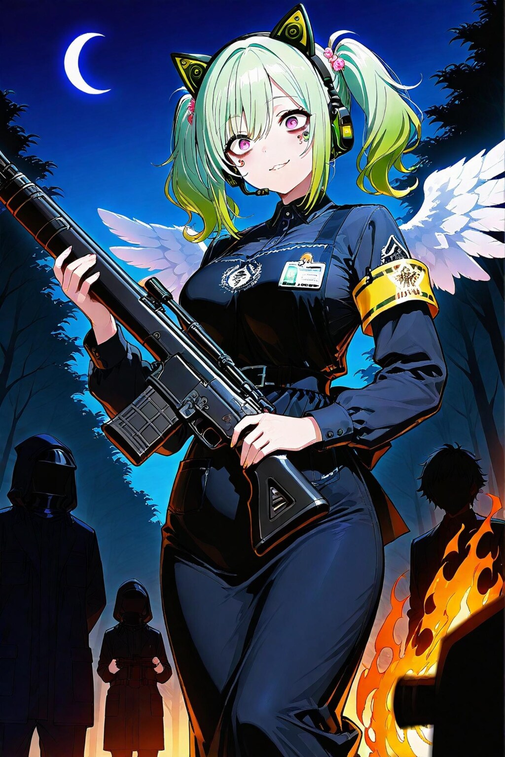 蝶範ハッハ『アルグライフと共に参戦』【ニャンノ世界】