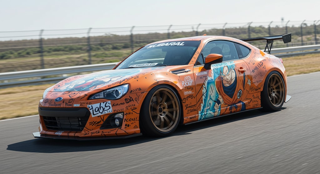 ドラゴンボールBRZレーシングカー