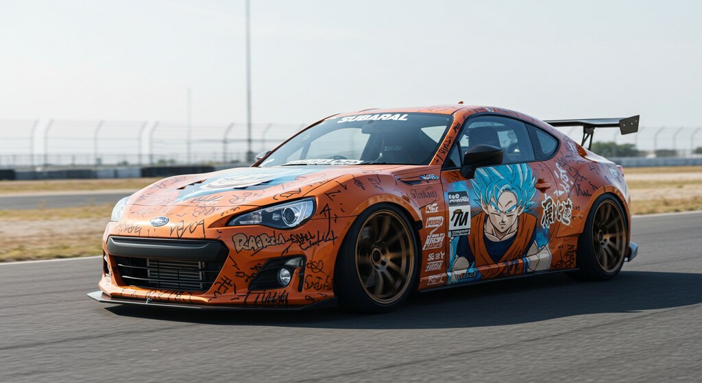 ドラゴンボールBRZレーシングカー