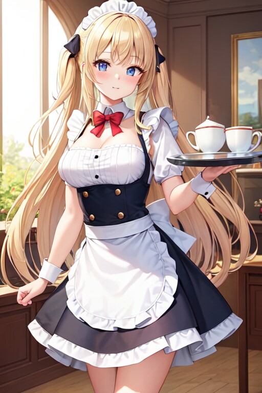 メイドとティータイムのボツ集（2025/01/24） | の人気AIイラスト・グラビア