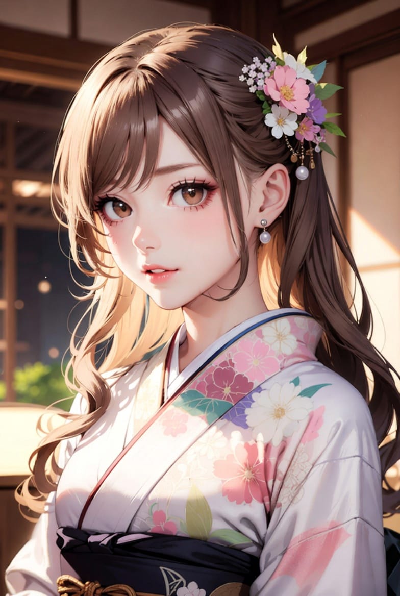 競技かるたの女性 26歳 | の人気AIイラスト・グラビア