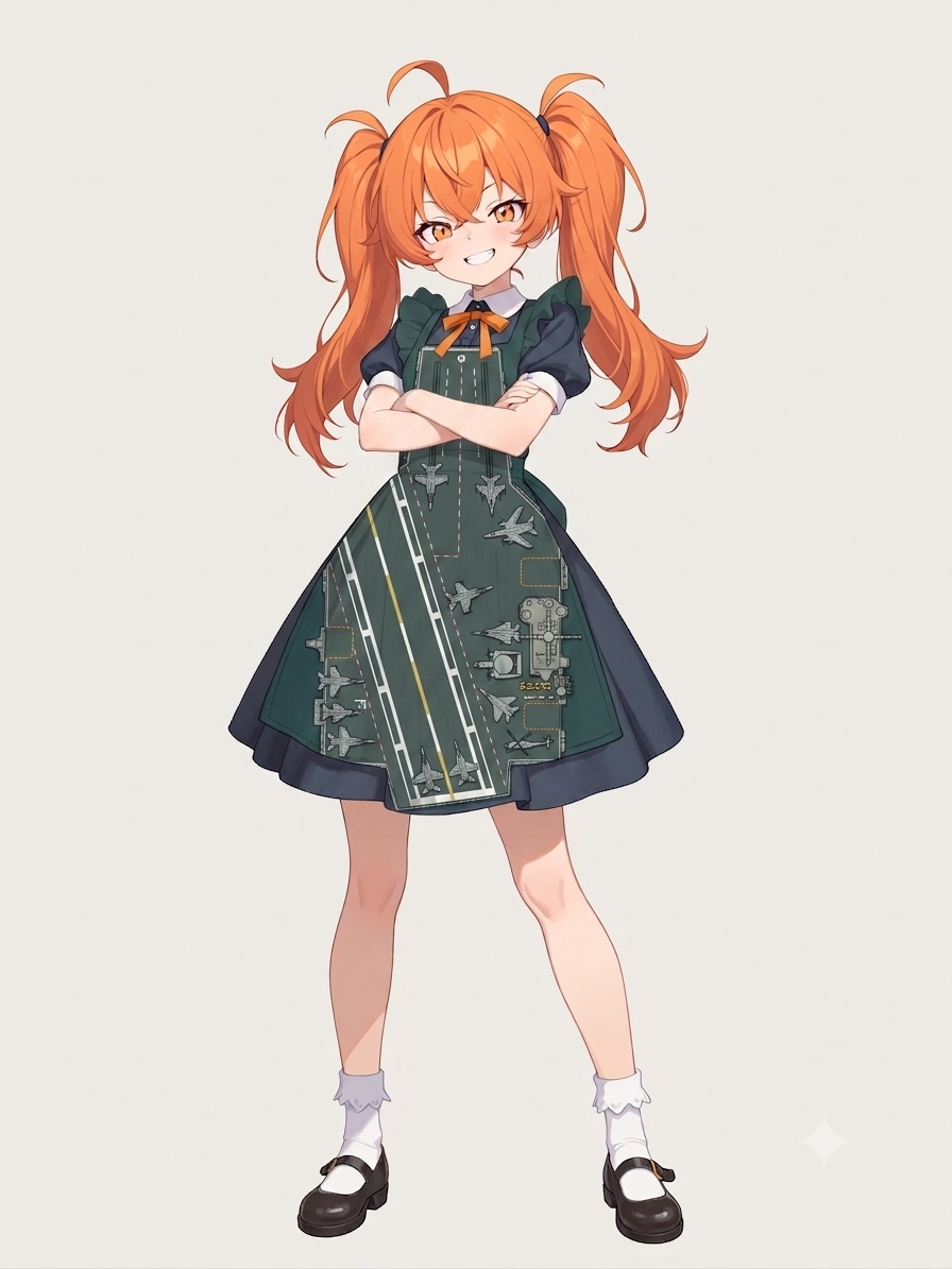 空母柄エプロン