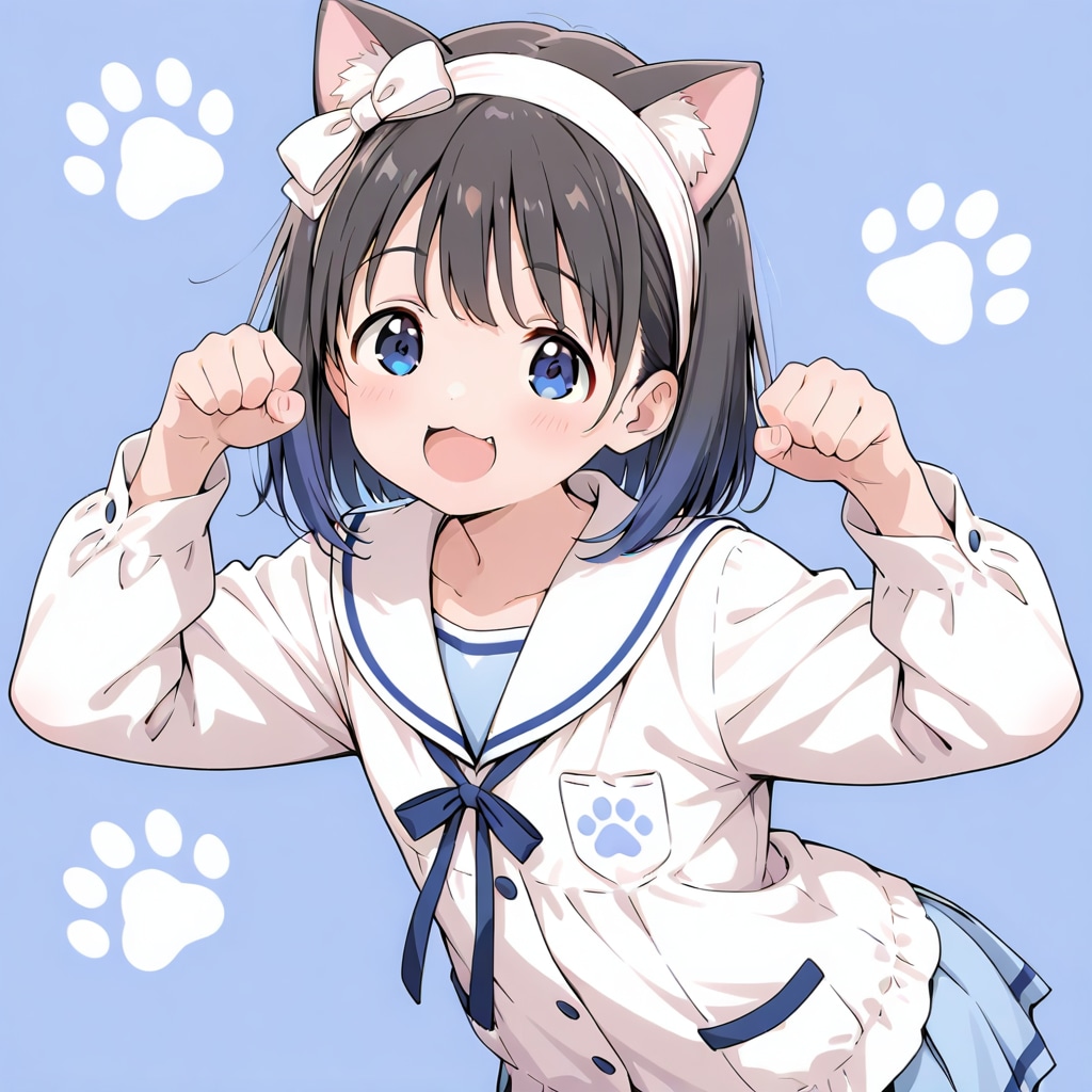 おはようにゃ | の人気AIイラスト・グラビア