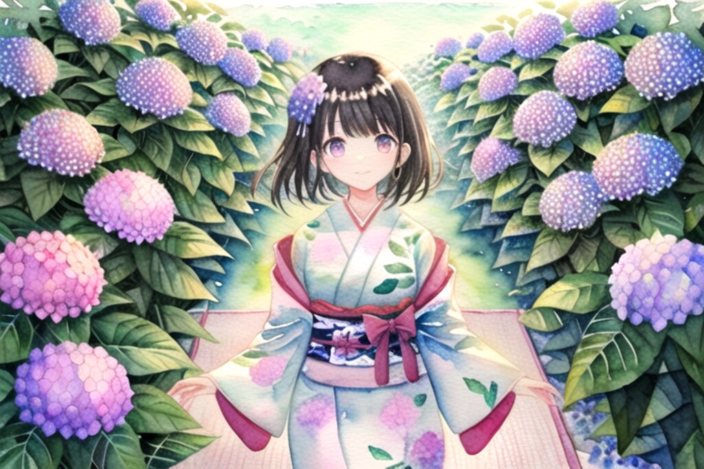 紫陽花の季節