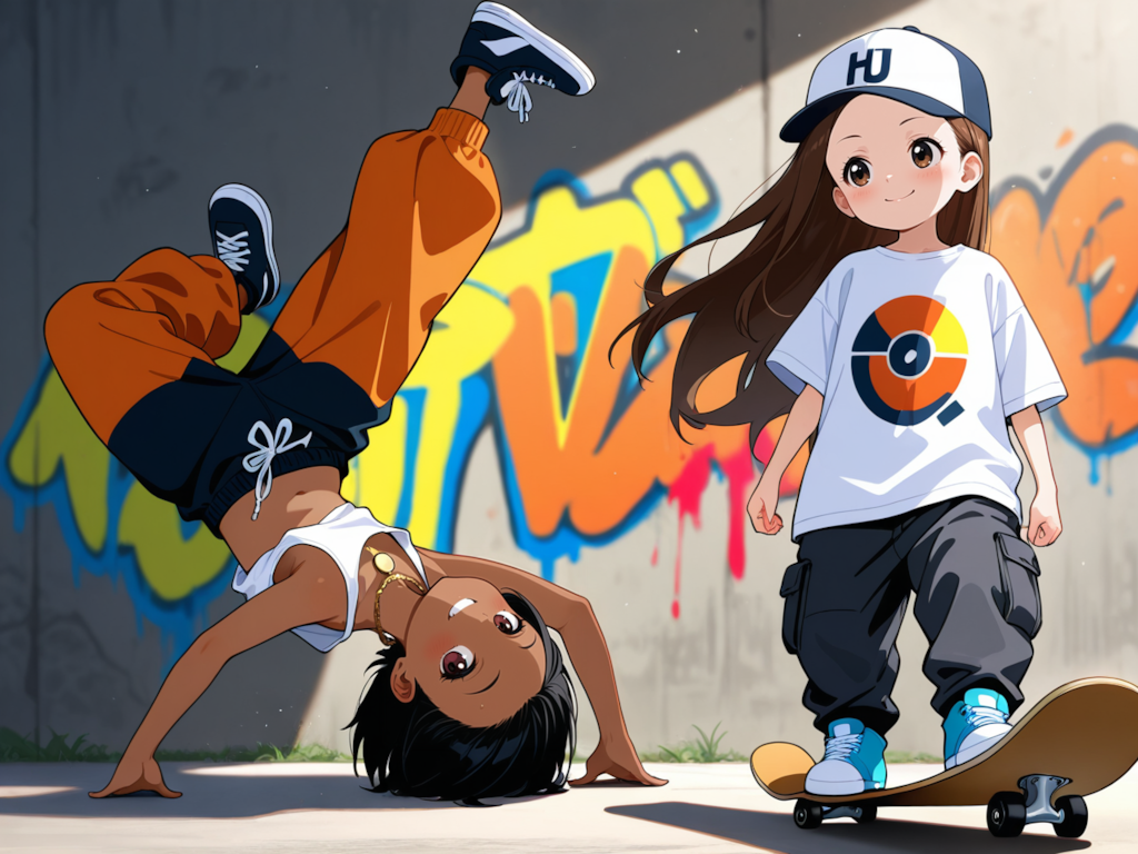うちの子HIP-HOP