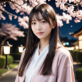 夜桜 2枚目