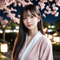 夜桜 4枚目