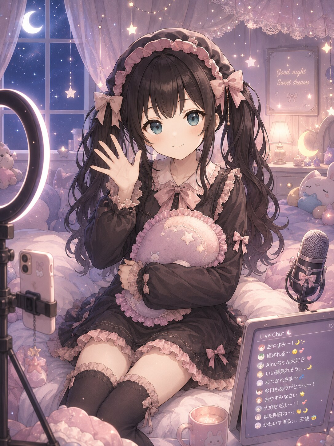 うちの子 おやすみ配信