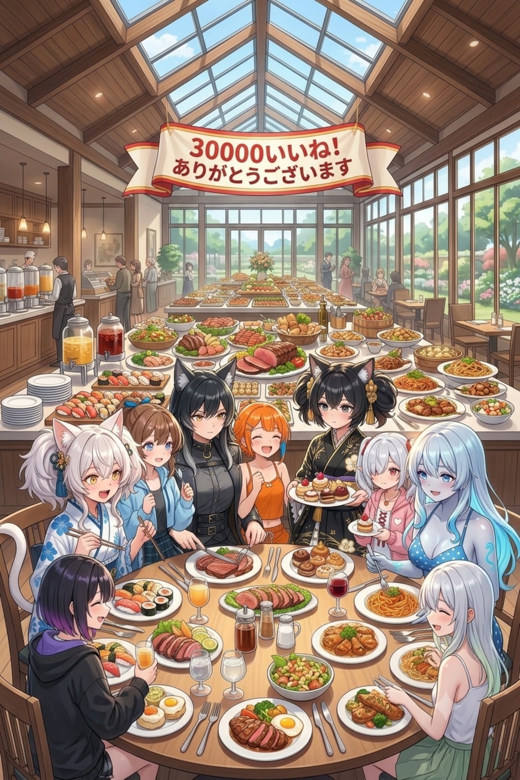 30000いいね！達成ありがとうございます