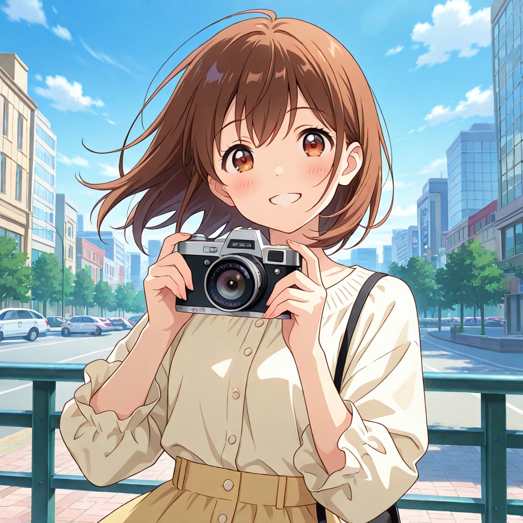 6月1日は写真の日。と聞いて | の人気AIイラスト・グラビア
