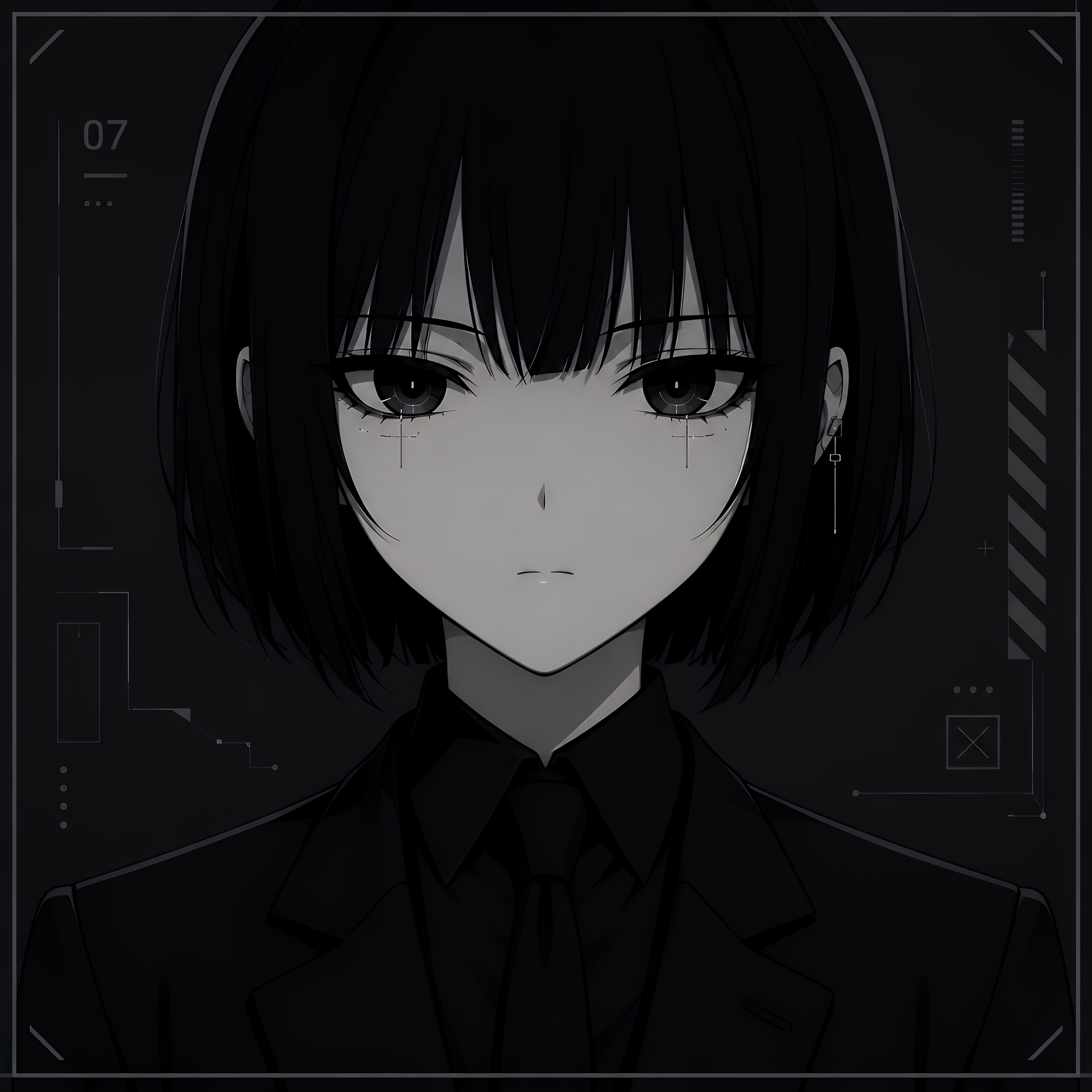 黒い女 | の人気AIイラスト・グラビア