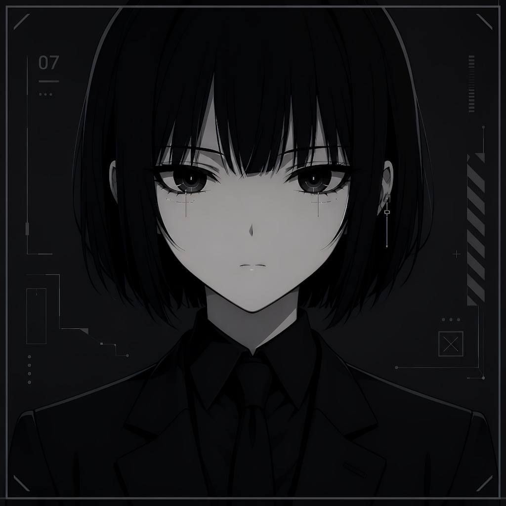 黒い女