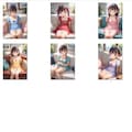 【サンプル】水玉ワンピースの〇リJ〇ちゃんたちが座りパンチラ＆谷間見せ（6枚） 2枚目