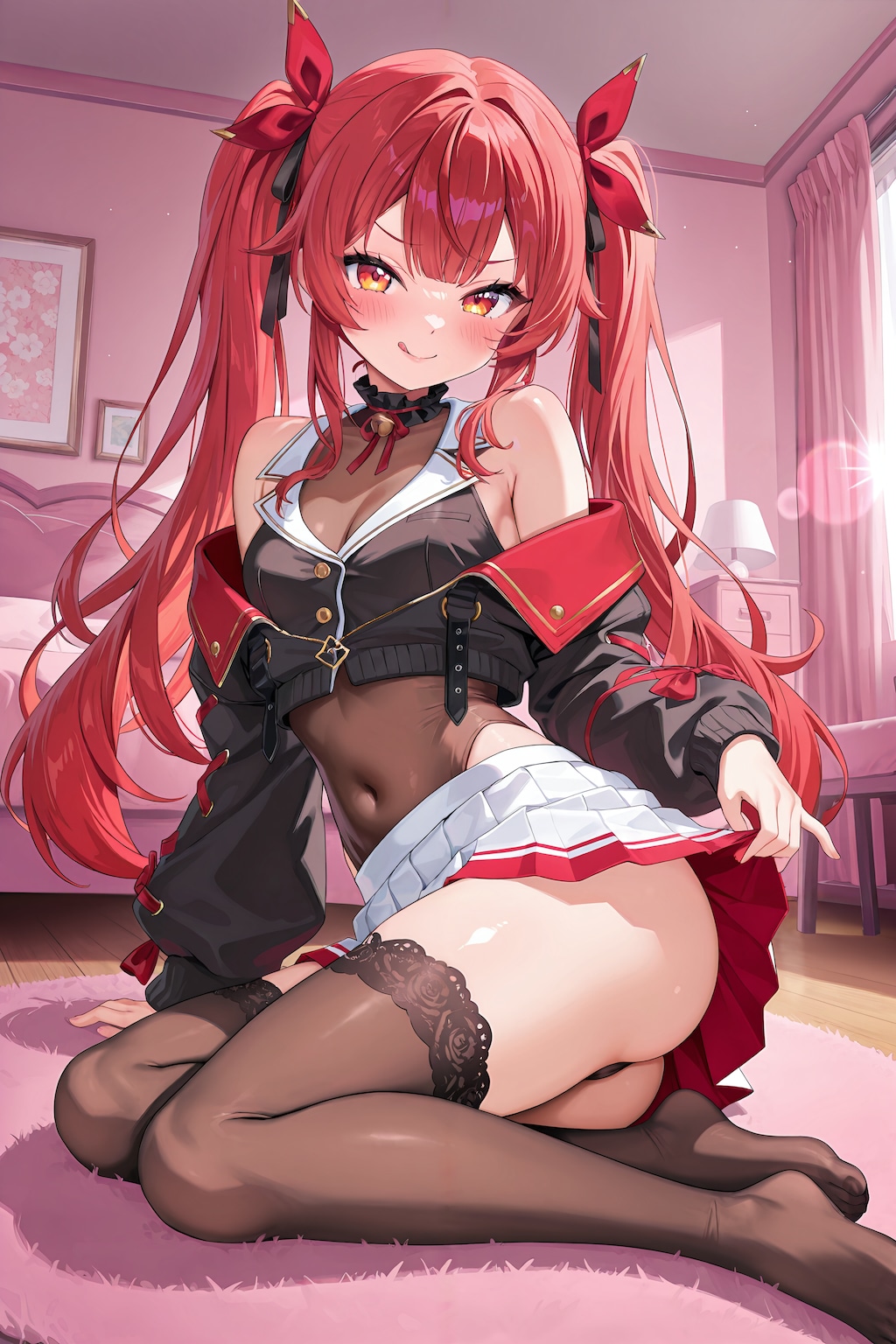 ちらり