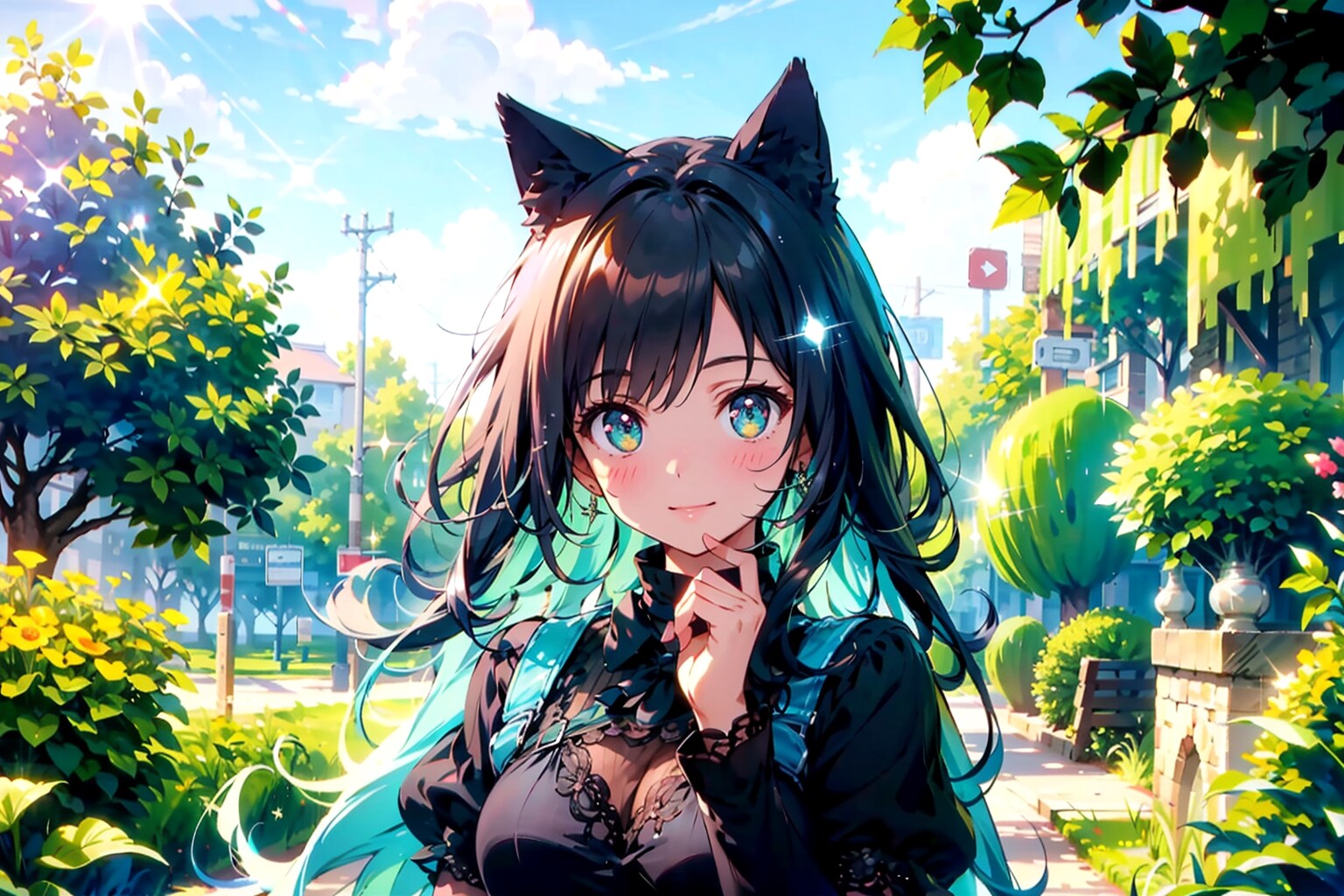 Cat Girl; Pewter | の人気AIイラスト・グラビア