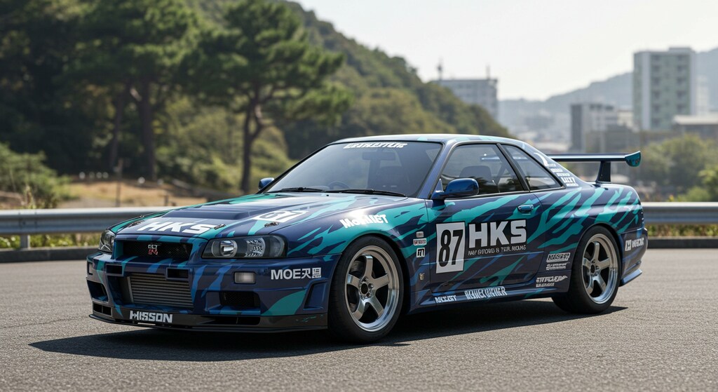 HKS R34GT-R