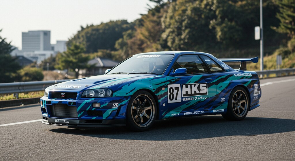 HKS R34GT-R
