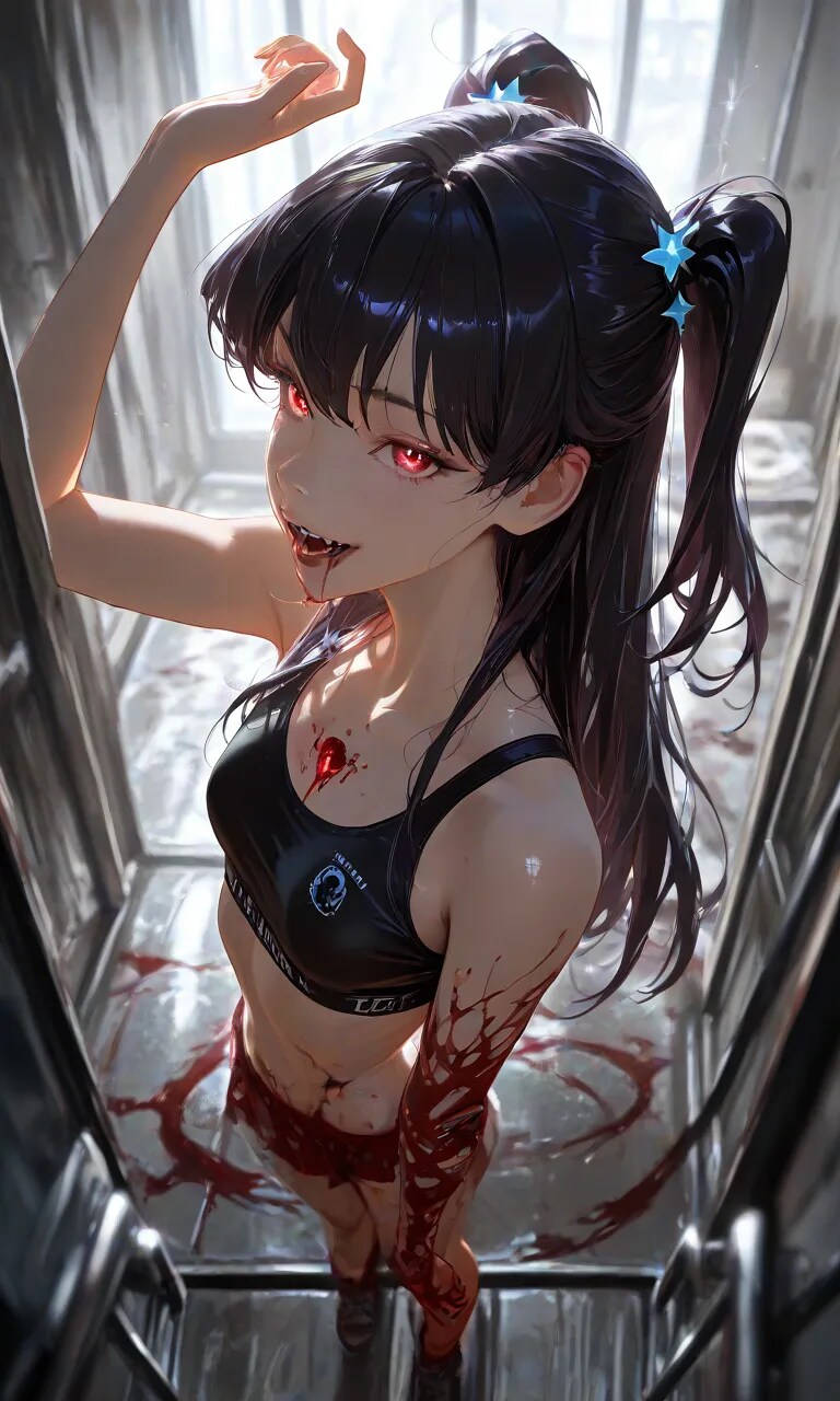 ドア開けたらいた娘　※閲覧注意
