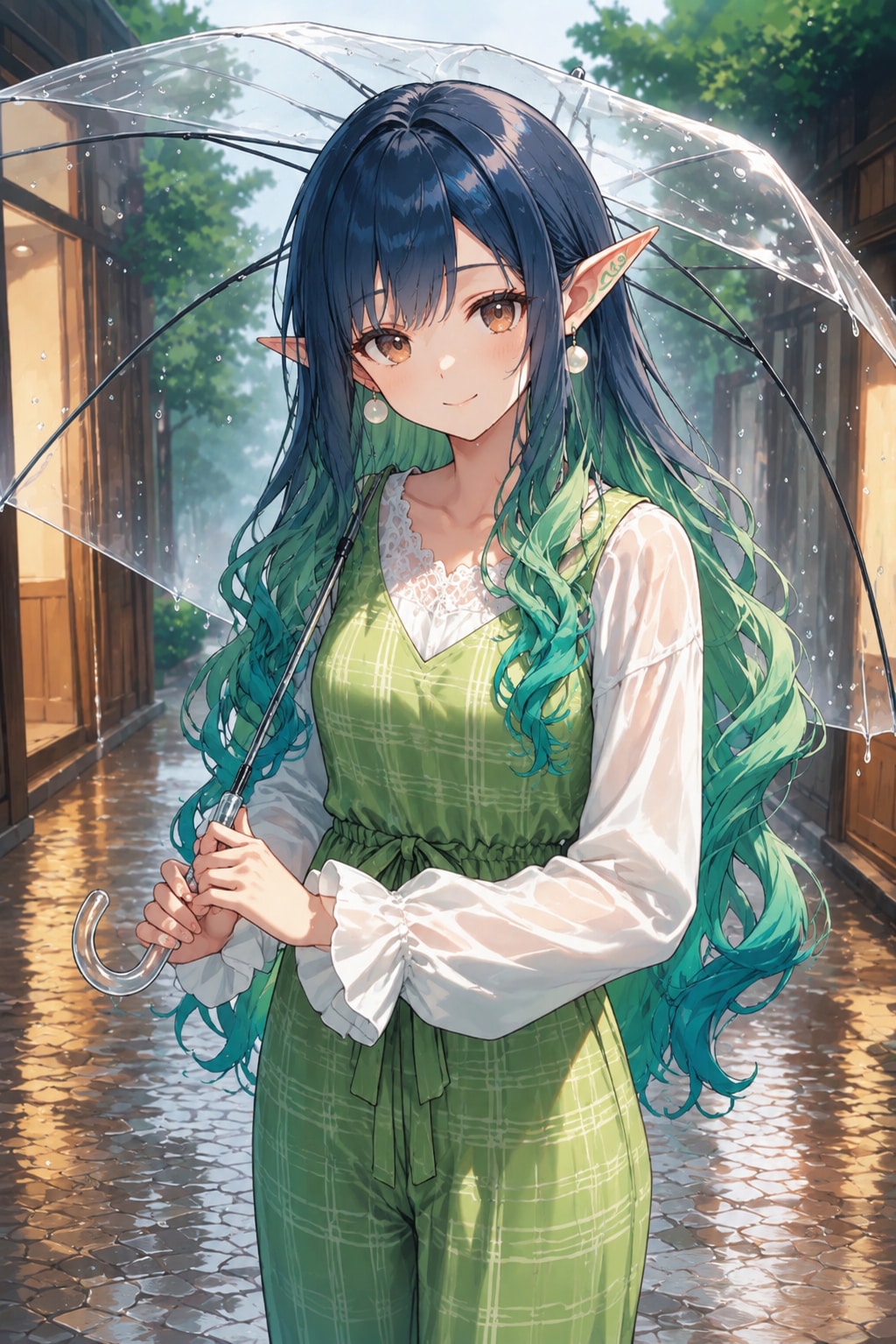 雨の日のルシアルさん