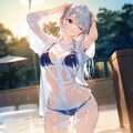 WAVE透けシャツシャワー 2枚目