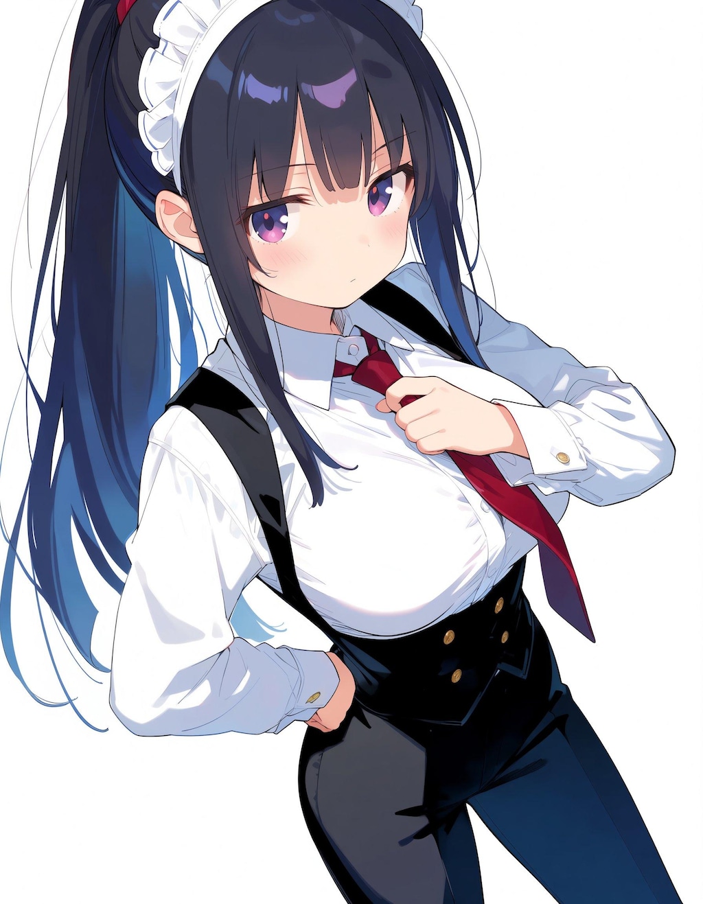 男装メイドさん
