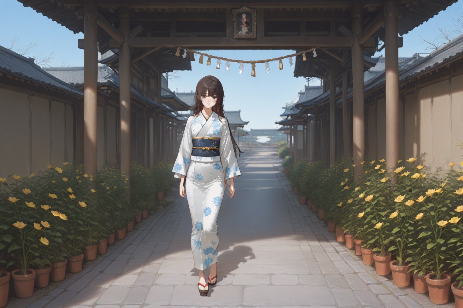 浴衣の女性(PEGASUSとGemini2.5)(呪文上は写真) | の人気AIイラスト・グラビア