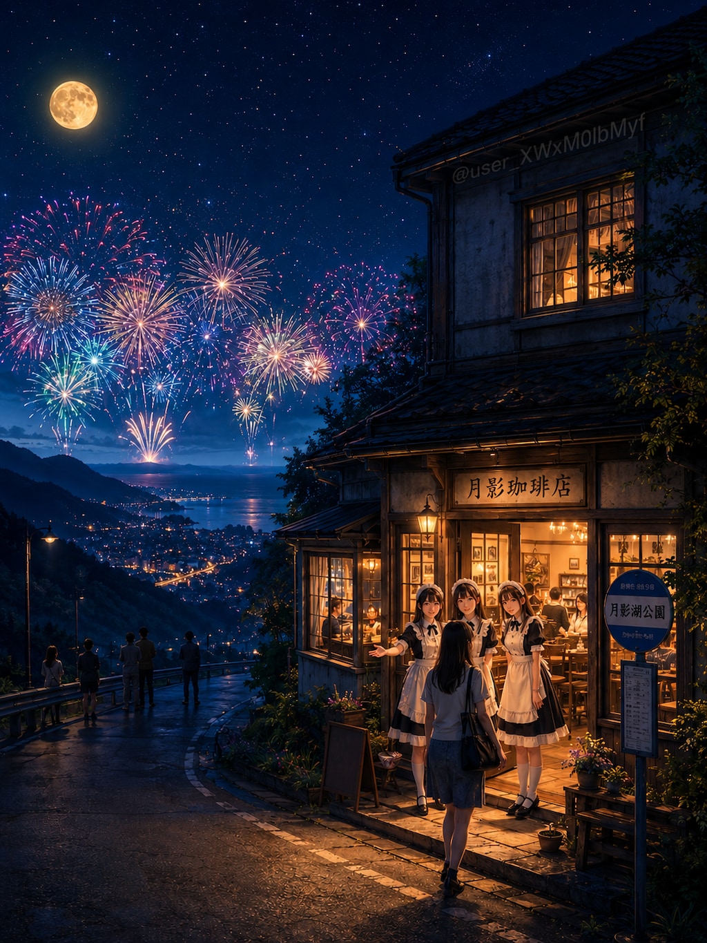 山地の「月影珈琲店」　３