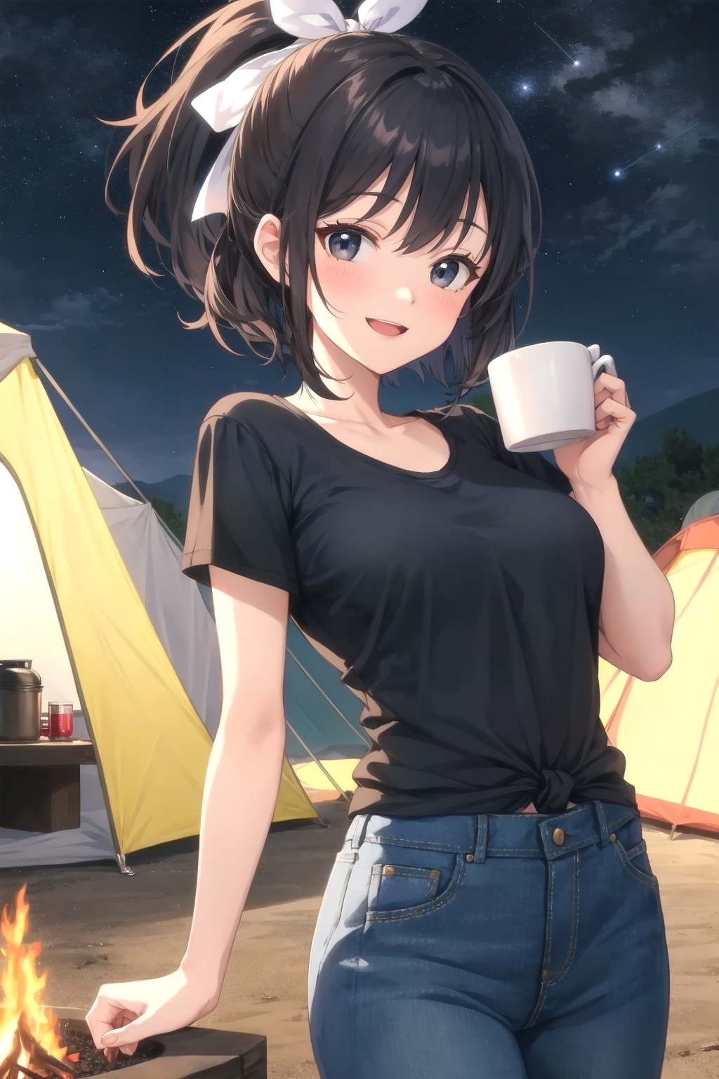 夫婦でキャンプ