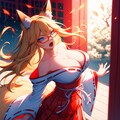 だから狐巫女って言ってるじゃないですか。狐です！ 3枚目