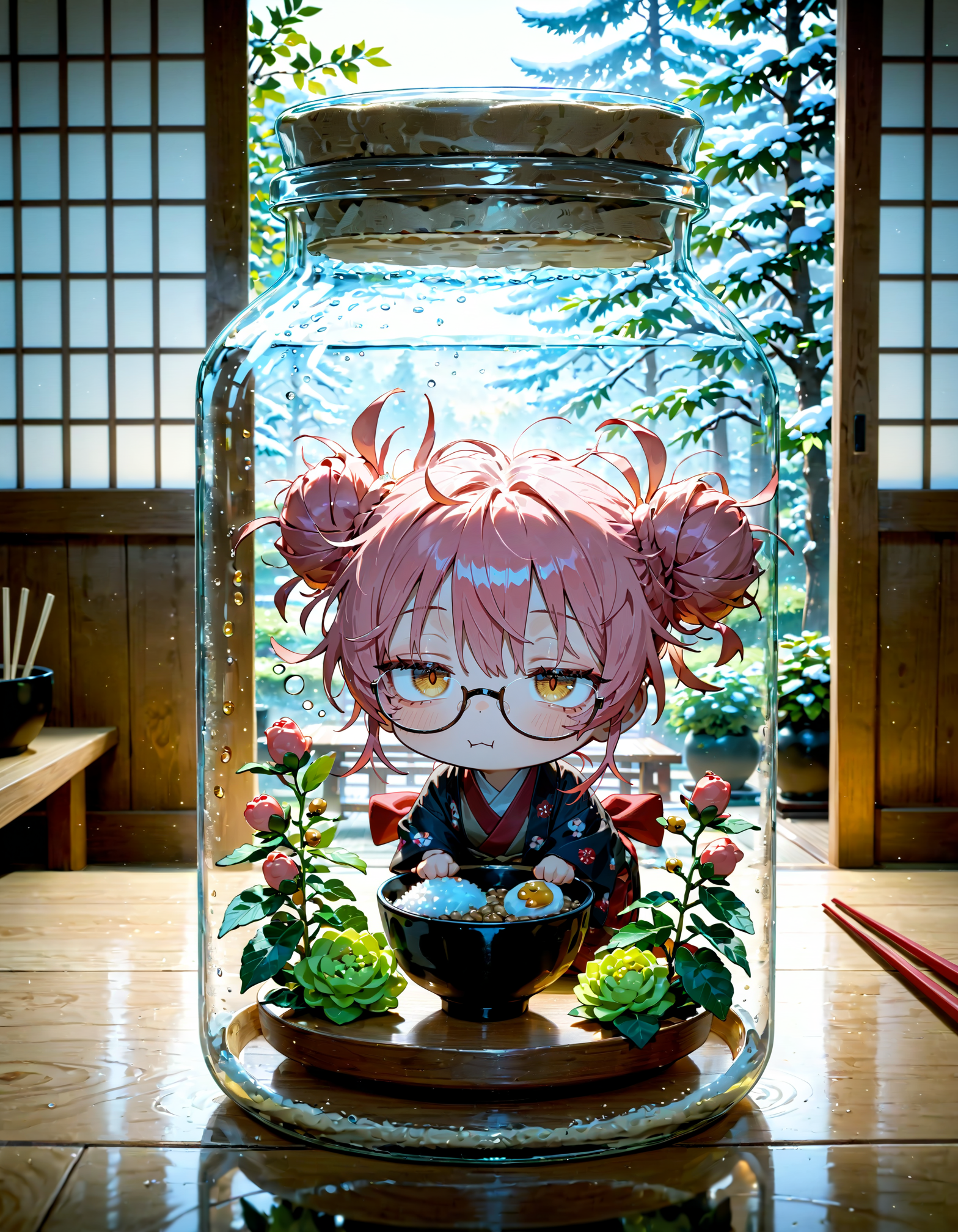 今日は何の日？　糸引き納豆の日（糸の日） | の人気AIイラスト・グラビア