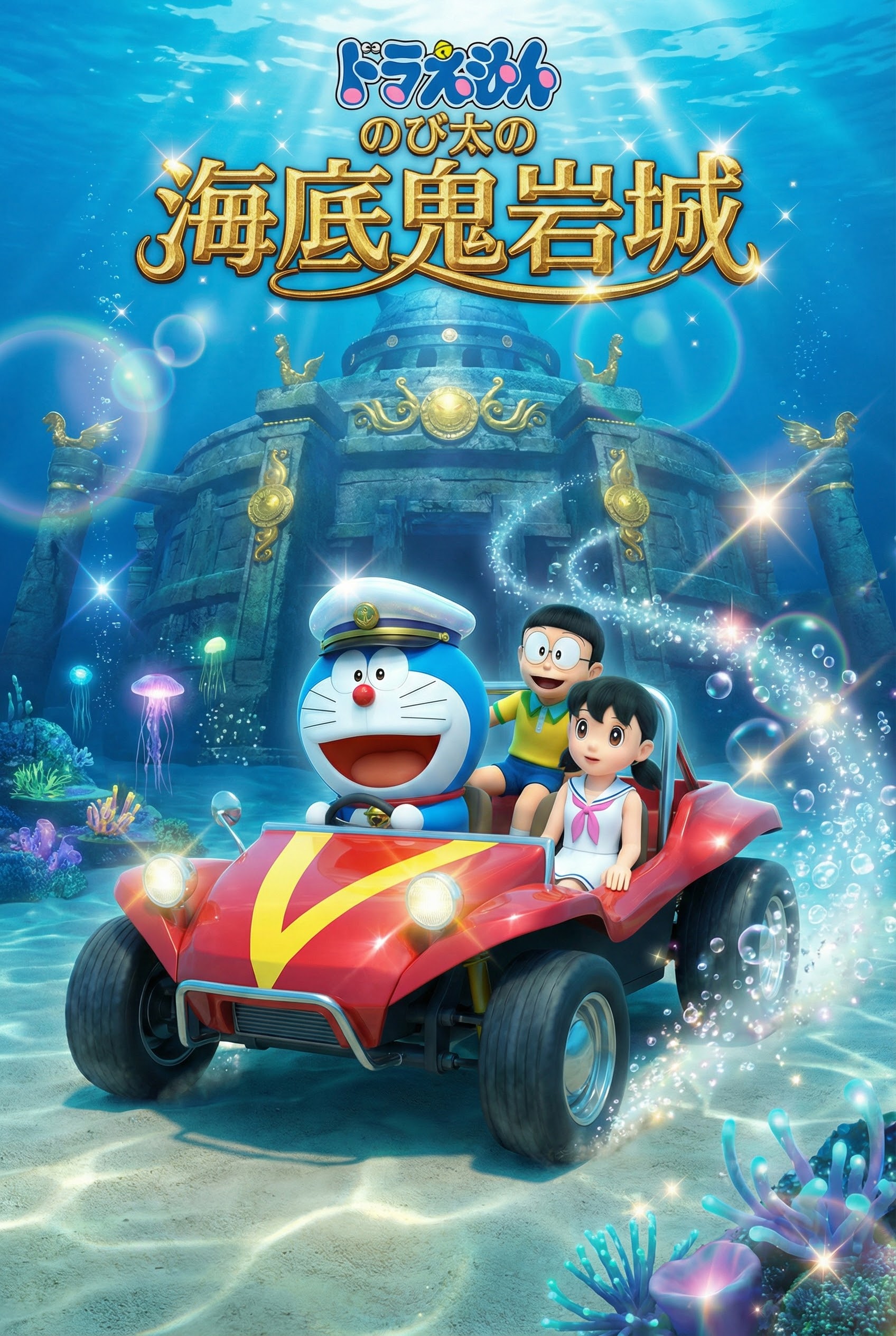 ドラえもんのび太の海底鬼岩城 | の人気AIイラスト・グラビア