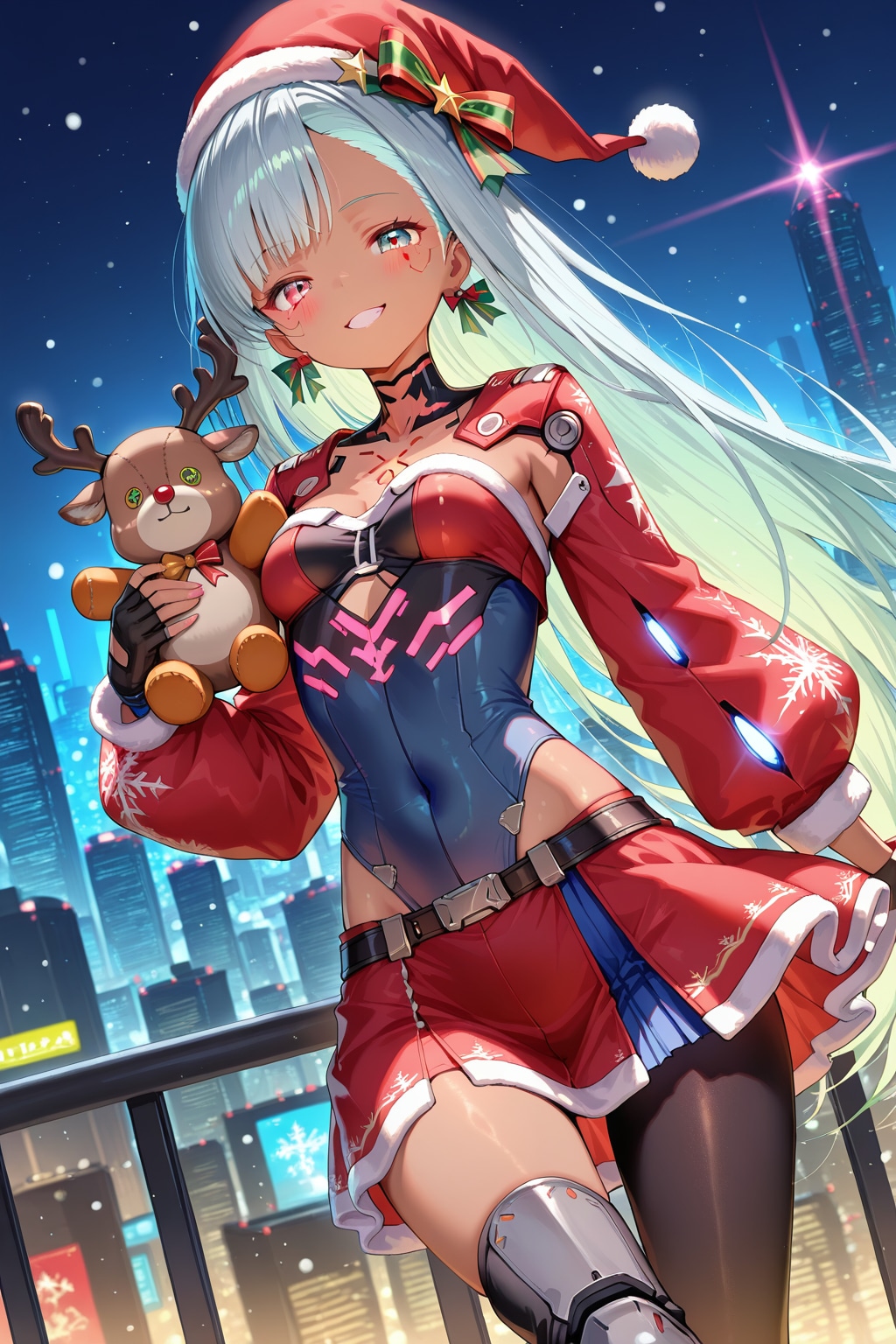 未来のサンタ【Cyberpunk】③